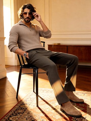 Buy Korean Pants: Pecan Men Korean Pants Online F56