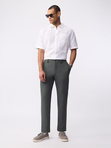 Buy Classic Pants: Anchor Men Super Flex Pants Online F56
