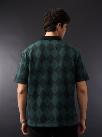 Buy  Harry: Potter Emerald Men Oversized Online OS23