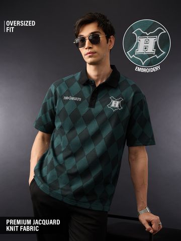 Buy  Harry: Potter Emerald Men Oversized Online OS23