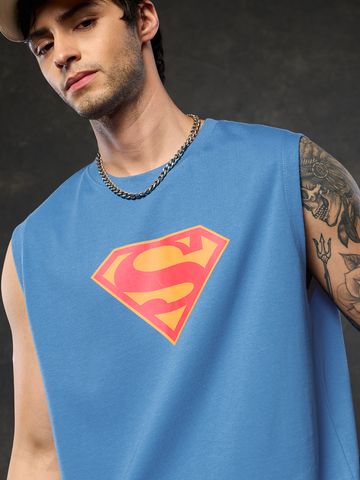 Buy Superman: Look Up Men Vests Online OS23