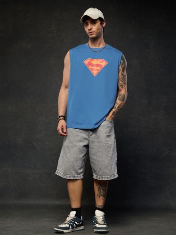 Buy Superman: Look Up Men Vests Online OS23