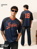Buy India: Blue Legacy Men Oversized Jerseys Online OS23