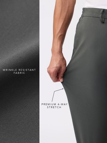 Buy Classic Pants: Anchor Men Super Flex Pants Online F56