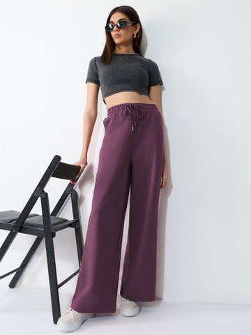 Flared Joggers: Orchid Women Flared Joggers JB65