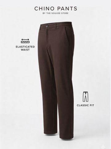 Buy Chino Pants: Cocoa men Chino Pants Online F56