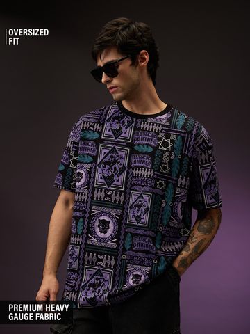 Buy Black Panther: Wakanda Tribe Oversized T-Shirts Online OS23