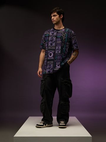 Buy Black Panther: Wakanda Tribe Oversized T-Shirts Online OS23