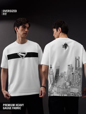 Buy Superman: Fly Up Oversized T-Shirts Online OS23