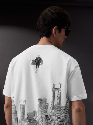 Buy Superman: Fly Up Oversized T-Shirts Online OS23