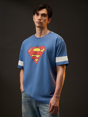 Buy Superman: Classic Oversized T-shirt Online OS23