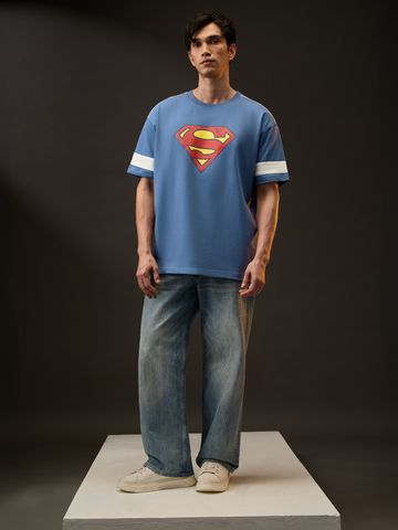 Buy Superman: Classic Oversized T-shirt Online OS23
