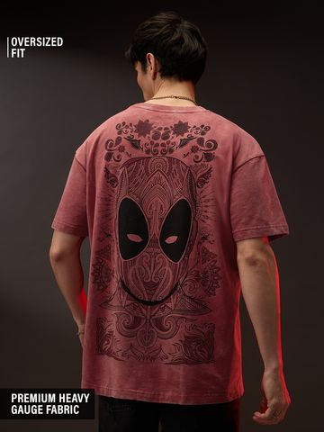 Buy Deadpool: Anti-Hero Oversized T-Shirts Online OS23