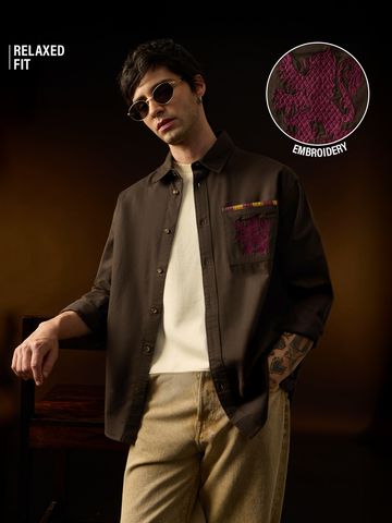 Buy Harry Potter: House Of The Brave Men Relaxed Shirts Online C76