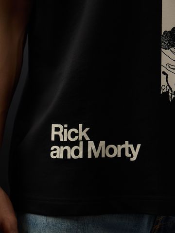 Buy Rick & Morty: Nothing On Purpose Men Oversized T-Shirts Online OS23