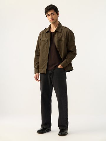 Buy Oversized Shacket: Desert Palm Men Shackets Online C76