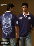 Buy Black Panther: Mask 66 Men Oversized Polo Online P09