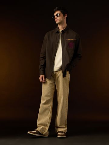 Buy Harry Potter: House Of The Brave Men Relaxed Shirts Online C76