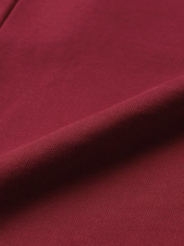 Flared Solid Joggers: Vivid Ruby Women Flared Joggers JB65
