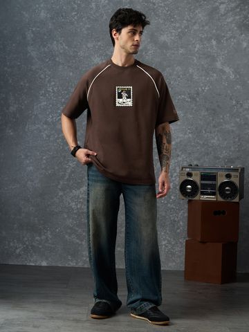 Buy NASA: Man On The Moon Men Oversized T-Shirts Online OS23