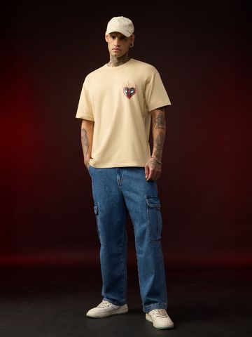 Buy Deadpool: Cupid Men Oversized T-Shirt Online OS23