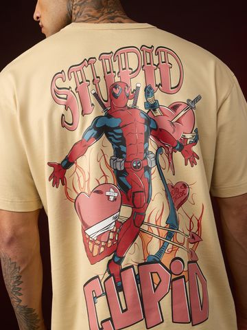 Buy Deadpool: Cupid Men Oversized T-Shirt Online OS23