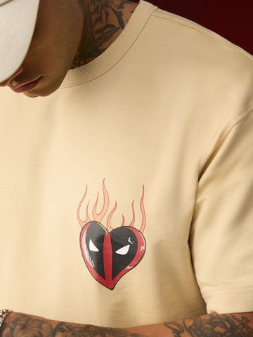 Buy Deadpool: Cupid Men Oversized T-Shirt Online OS23