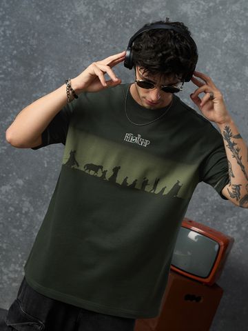 Buy LOTR: The Return Men Oversized T-Shirt Online OS23