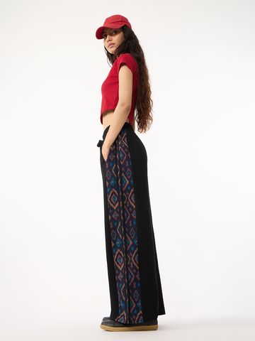 TSS Originals: Ikat Trail Women Flared Joggers JB65