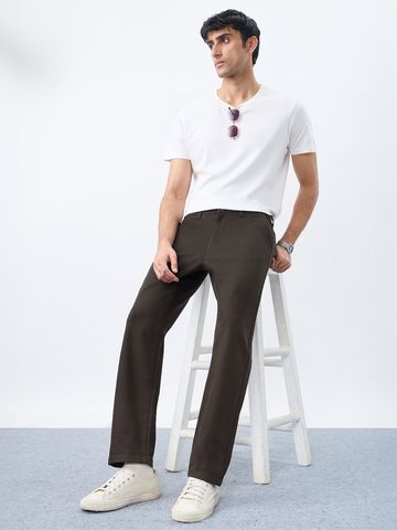 Buy Chino Pants: Coffee Bean Men Chino Pants Online F56
