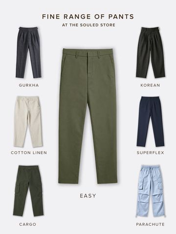 Buy Chino Pants: Basil Chino Pants Online F56