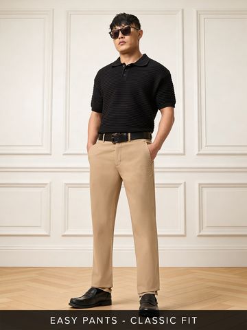 Buy Chino Pants: Walnut Men Chino Pants Online F56