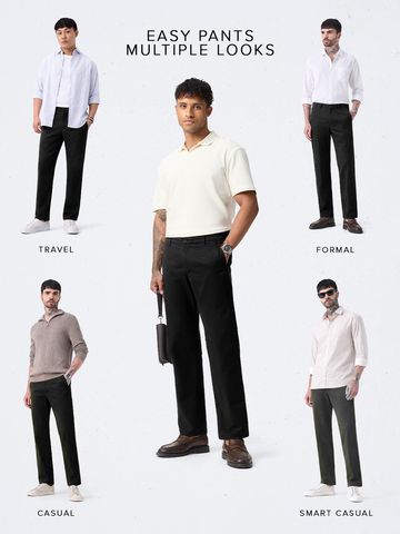 Buy Chino Pants: Ebony Chino Pants Online F56