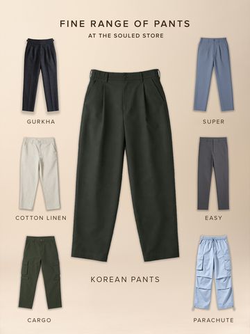 Buy Korean Pants: Rich Grey Men Online F56