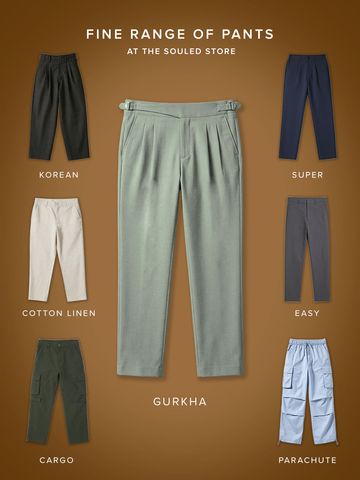 Buy Gurkha Pants: Basil Men Pants Online F56