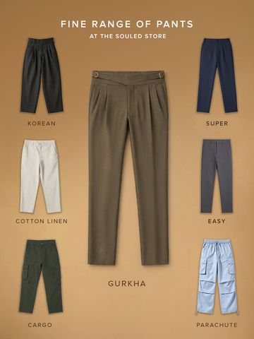 Buy Gurkha Pants: Espresso Men Pants Online F56