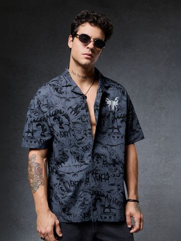 Buy Venom: Logo Men Oversized Shirts Online. C76