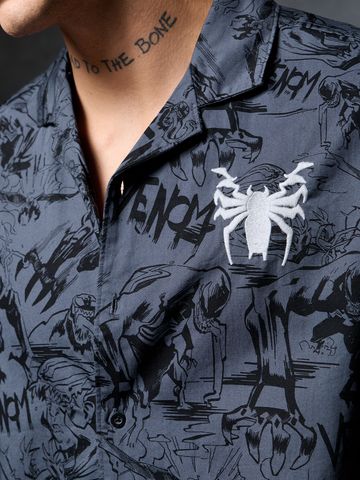 Buy Venom: Logo Men Oversized Shirts Online. C76