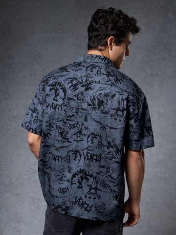 Buy Venom: Logo Men Oversized Shirts Online. C76