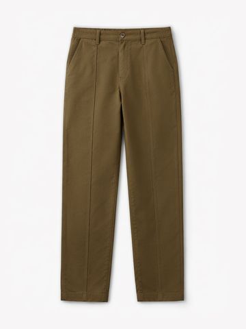 Buy Straight Pant: Roasted Coffee Men Chino Pants Online F56
