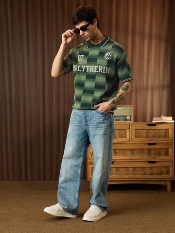 Buy Harry Potter: Slytherin Oversized Polo Online. P09