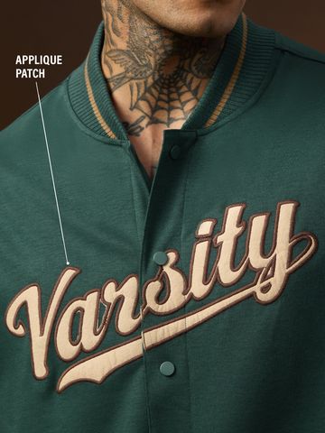 Buy Baseball Shirt: Varsity League Mens Baseball Shirt Online C76