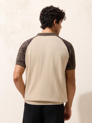 Buy Raglan Polo Cocoa For Men Online P09
