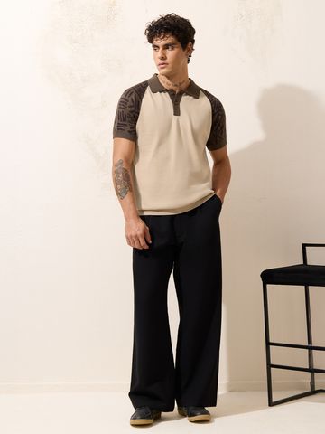 Buy Raglan Polo Cocoa For Men Online P09