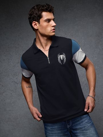 Buy Spider-Man: Spidey Logo Men Polos Online P09