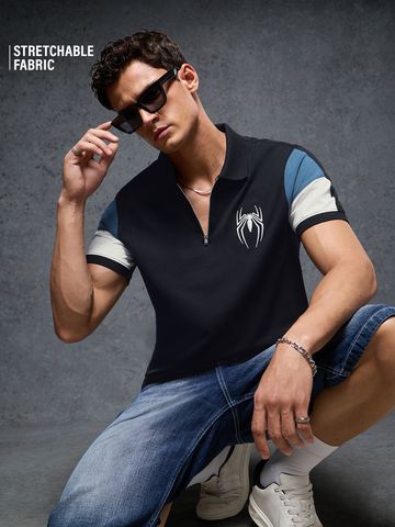 Buy Spider-Man: Spidey Logo Men Polos Online P09