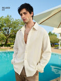 Buy Seersucker Shirt: Sunbeam Men Relaxed Shirt Online C76