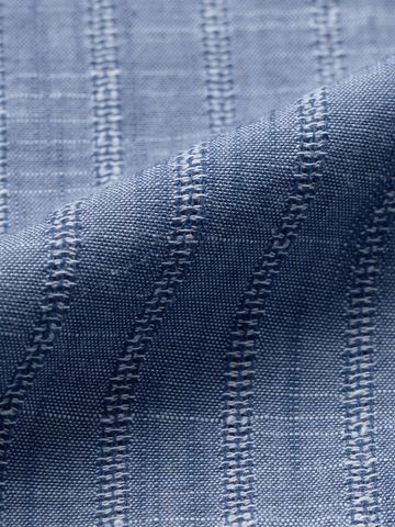 Buy Striped Shirt: Cornflower Men Relaxed shirts Online C76