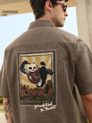 Buy Kung Fu Panda: Thunder Oversized Shirts Online C76