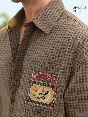 Buy Kung Fu Panda: Thunder Oversized Shirts Online C76